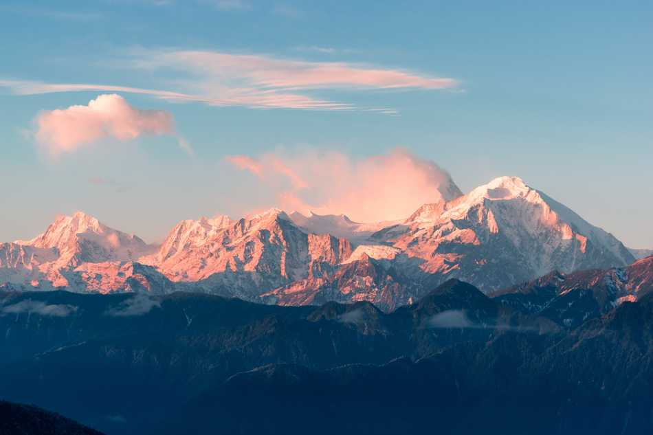 Mountains in the distance